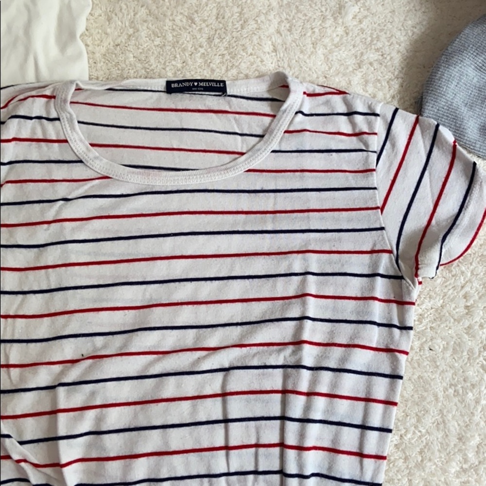 Brandy Striped Tee Shirt
